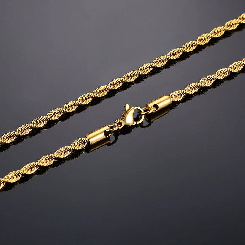 Collier d'Ashton Hall – Or ou Argent, 2-5 mm