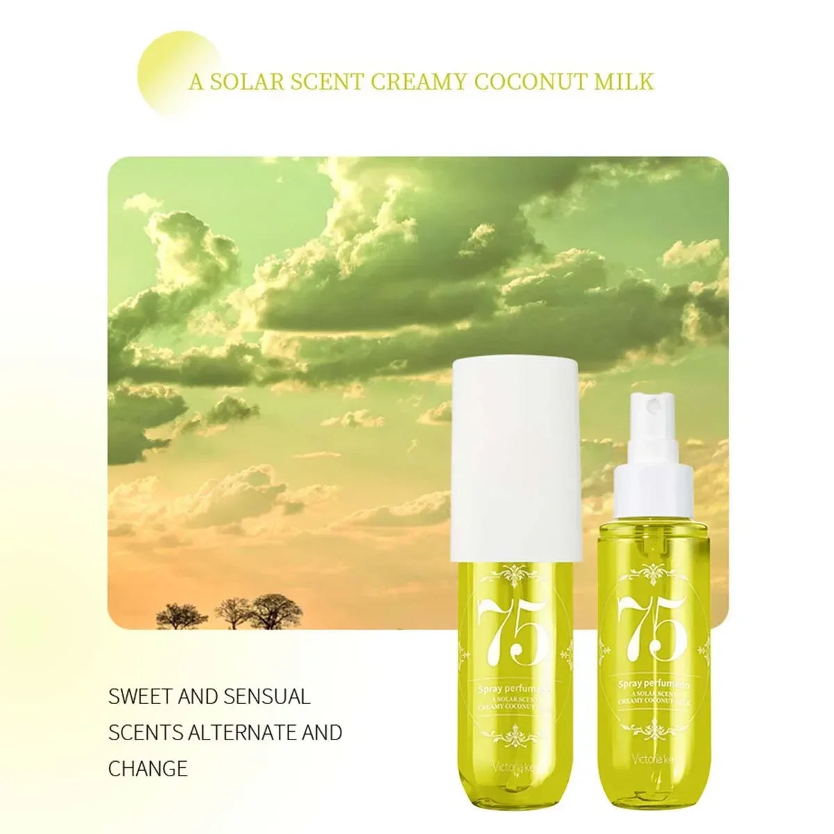 Brume Parfumée Corps – Senteur Fraîche & Fruitée (90 ml)