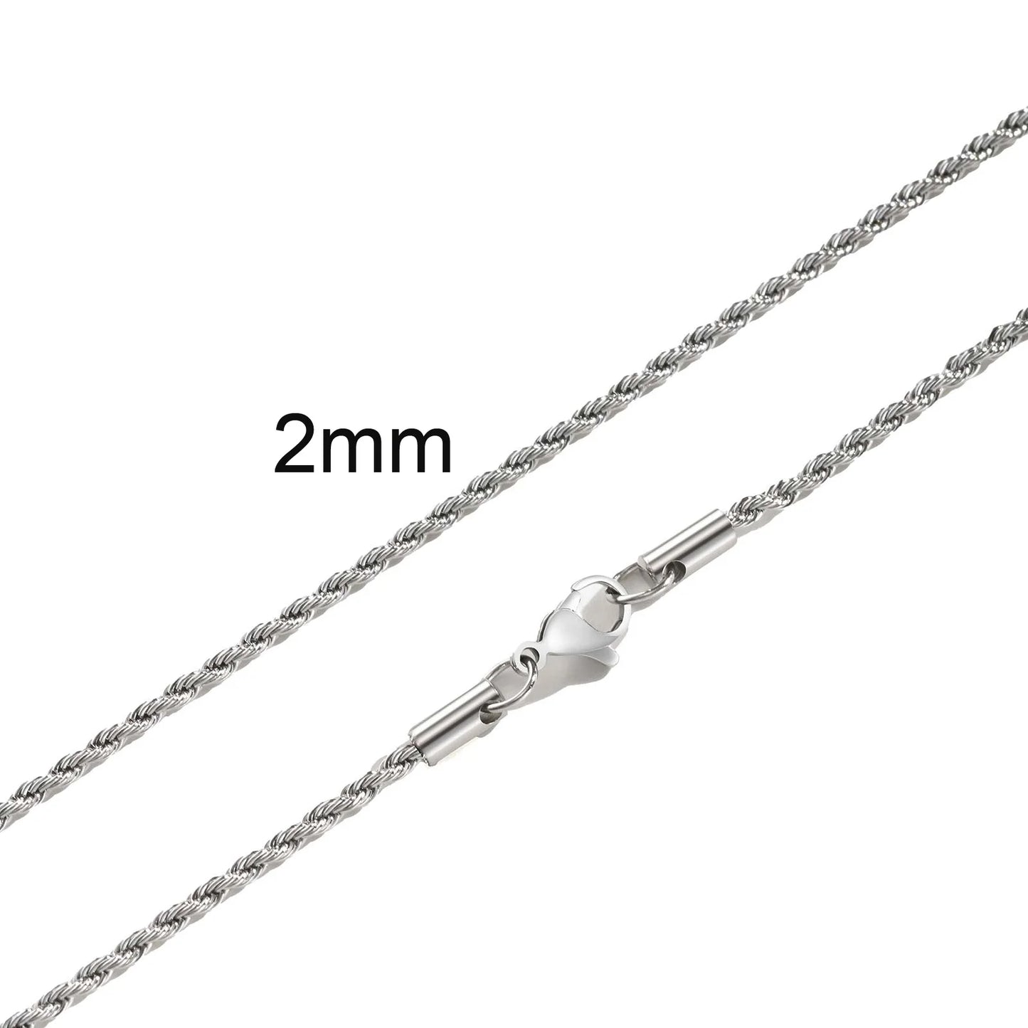Collier d'Ashton Hall – Or ou Argent, 2-5 mm