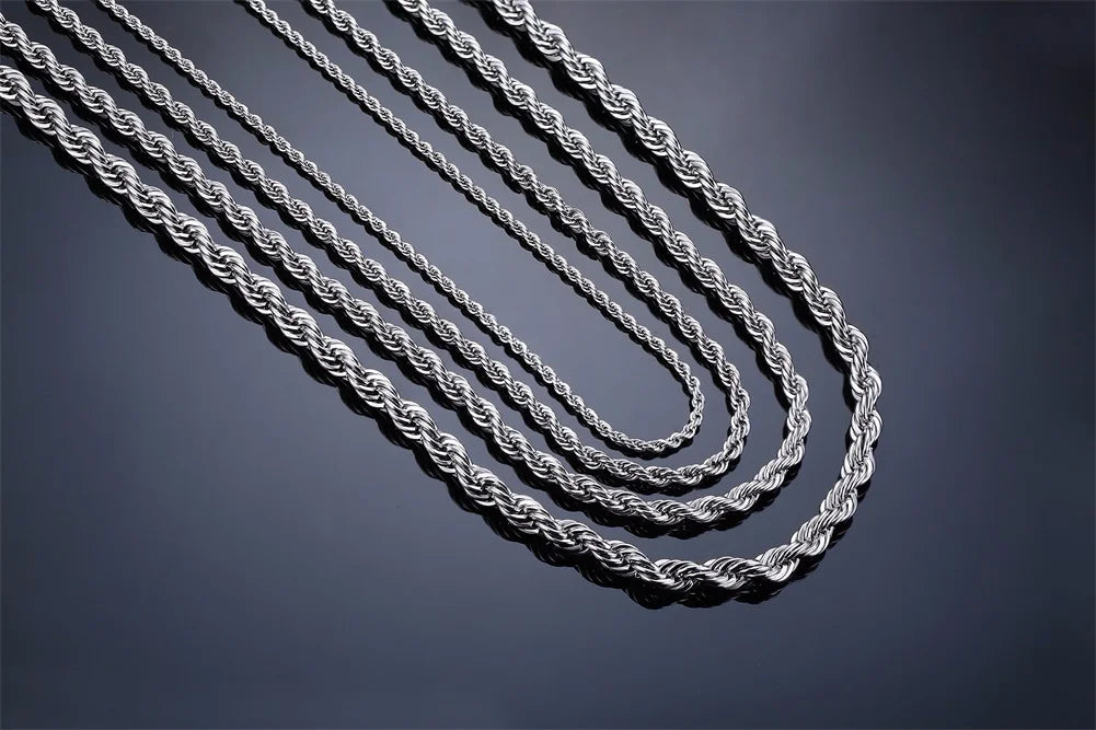 Collier d'Ashton Hall – Or ou Argent, 2-5 mm