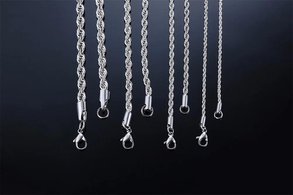 Collier d'Ashton Hall – Or ou Argent, 2-5 mm