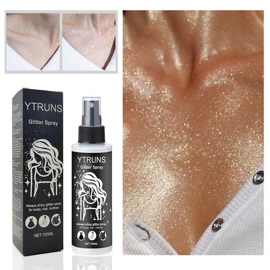 Vaporisateur Pailleté Haute Brillance 100ml – Corps, Cheveux & Vêtements