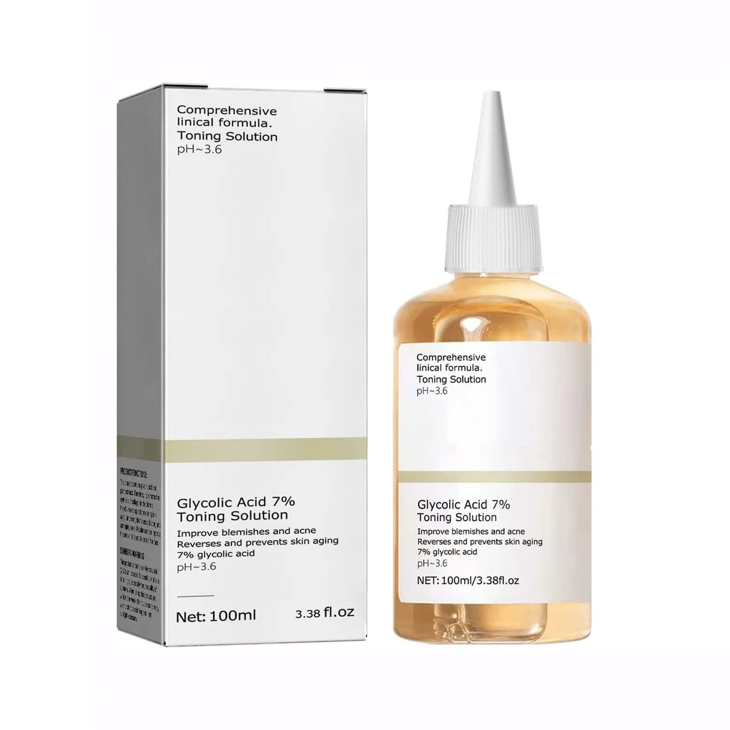 Lotion Tonique Exfoliante 7 % Acide Glycolique – 100 ml