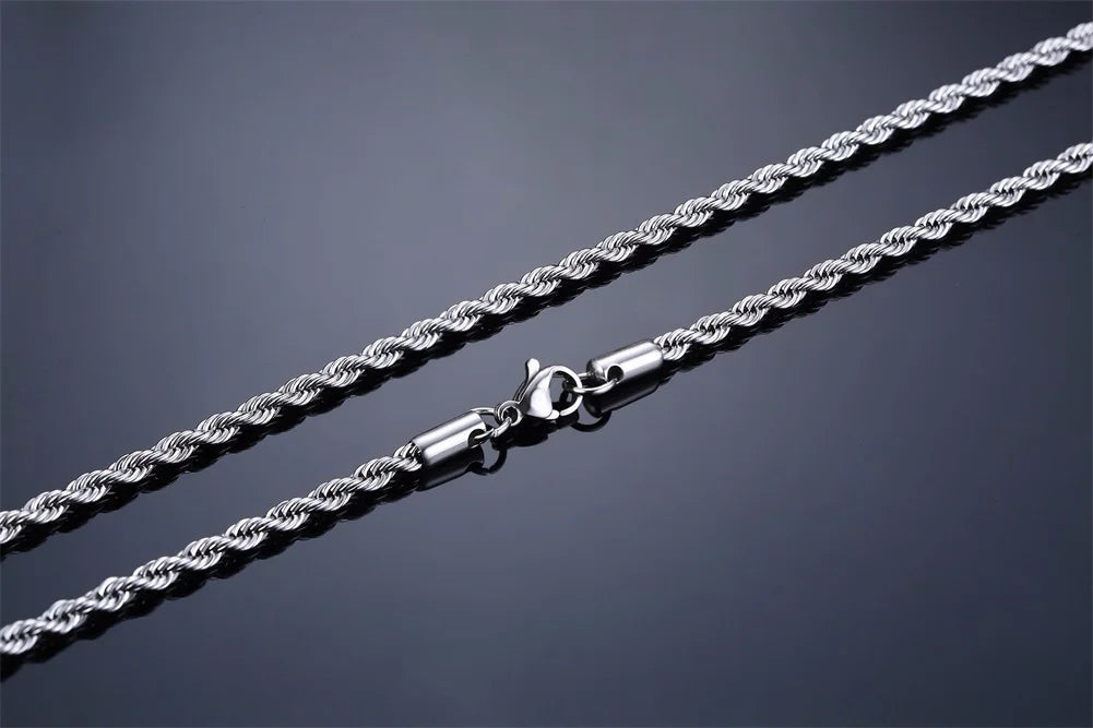 Collier d'Ashton Hall – Or ou Argent, 2-5 mm