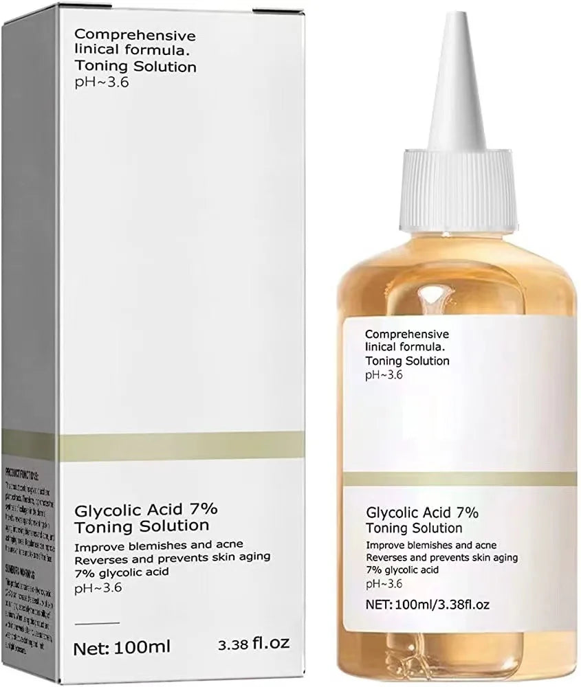 Lotion Tonique Exfoliante 7 % Acide Glycolique – 100 ml