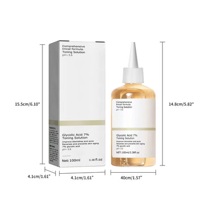 Lotion Tonique Exfoliante 7 % Acide Glycolique – 100 ml