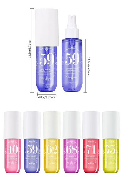 Brume Parfumée Corps – Senteur Fraîche & Fruitée (90 ml)