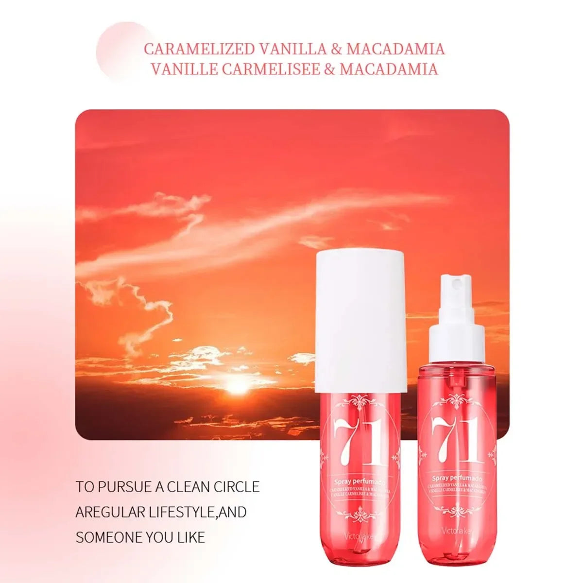 Brume Parfumée Corps – Senteur Fraîche & Fruitée (90 ml)