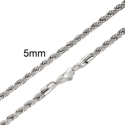 Collier d'Ashton Hall – Or ou Argent, 2-5 mm