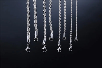 Collier d'Ashton Hall – Or ou Argent, 2-5 mm