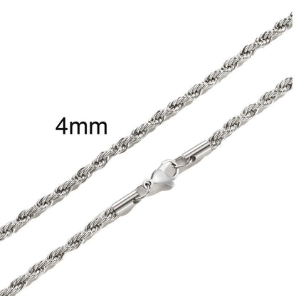 Collier d'Ashton Hall – Or ou Argent, 2-5 mm